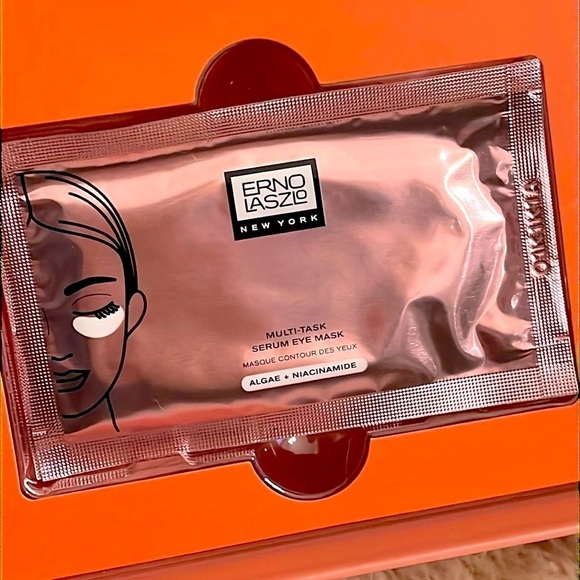 Brand New ERNO LASZLO Hydra-Therapy Memory Gel Sleep Masks Depuffing Globes Gift - Picture 11 of 16